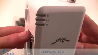 Ubiquiti mPort Serial QUICK UNBOXING amp SPECIFICATIONS HD [upl. by Alleuqram]