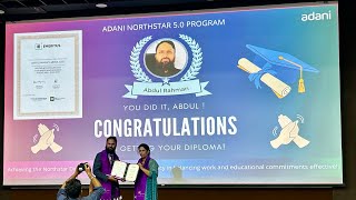 On Completion of PG Diploma in Business Management  Adani Northstar 50 Program shorts [upl. by Ahsias969]