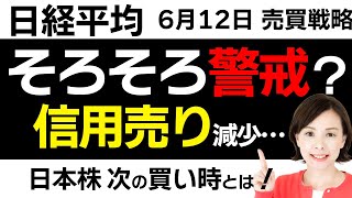 【日経平均チャート分析：612】日本株は急落注意🙄❓▼【無料メルマガ】日経平均予想 [upl. by Ennoved]