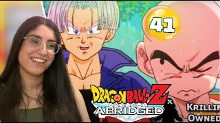 Dragon Ball Z Abridged Reaction  DBZ Abridged Ep 41 [upl. by Terryn]