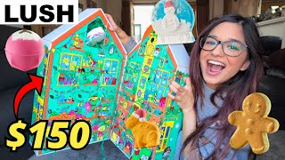 UNBOXING THE BEST ADVENT CALENDAR YET  LUSH 2024 CALENDAR [upl. by Nebur]