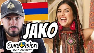 🇦🇲 LADANIVA  Jako Armenia Eurovision 2024 British REACTION [upl. by Aneloc704]