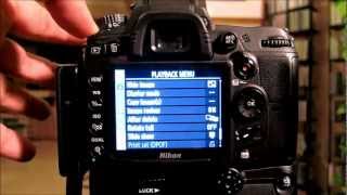 Nikon D7000 Tutorial All Settings Menus Functions by Carlos Erban [upl. by Aderf300]