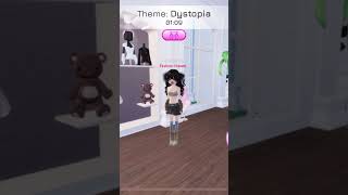 i ate in this theme roblox dresstoimpress youtubeshorts youtube trendingshorts trending [upl. by Yelknirb617]