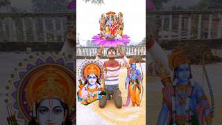 Ram aayege to ayodheya sajaugi jay Shiri ram har Mahadev dev shorts funny mkfackshort [upl. by Edris677]