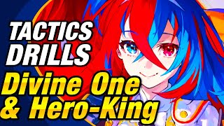 Fire Emblem Heroes  Tactics Drills Skill Studies 206 Divine One and HeroKing FEH [upl. by Adirem]