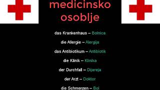 NEMACKI JEZIK ZA MEDICINSKO OSOBLJE NEGOVATELJE PRVI DEO [upl. by Eltsryk]