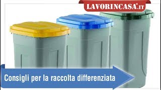 Consigli per la raccolta differenziata [upl. by Lleumas]