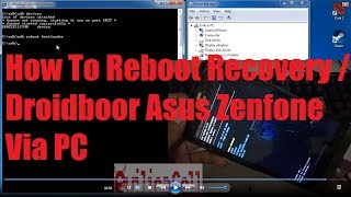 Cara Recovery  Droidboot Asus Zenfone Via PC [upl. by Nemraciram14]