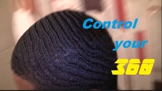 Fresh Haircut  How to Control The Direction of Your 360 Waves [upl. by Anallise]