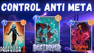 Control Anti Meta  Destroyer X Lockdown Deck in Marvel Snap [upl. by Charmian]