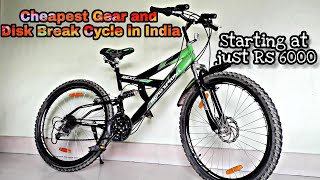 Cheapest Gear amp Disk Break Cycle in India  Hero Sprint Next 26t 18 Speed Cycle  ReviewBest Price [upl. by Auliffe]