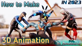 How to Make Freefire 3D Montage Animation In Android  Prisma3D animation tutorial in Bangla Part 5 [upl. by Kinnon639]