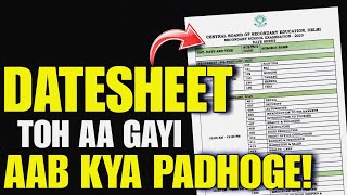 CBSE DATESHEET RELEASED🔥  Cbse Date sheet 2024  Class 10  Class 12  Cbse Latest News [upl. by Hgielsel]