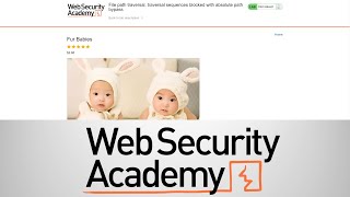 Portswigger Lab Path Traversal Vulnerability Walkthrough  Web Security Academy [upl. by Caughey]