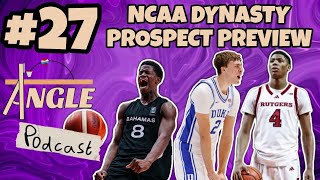 This 2025 NBA Draft Class is Insane Dynasty Basketball NCAA Preview ft Noah Rubin  Pod Ep 27 [upl. by Rossy]