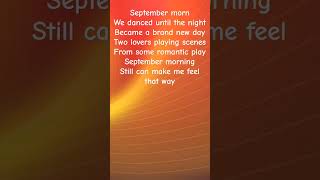 September Morn 13 Neil Diamond NeilDiamondOfficial [upl. by Silverstein]