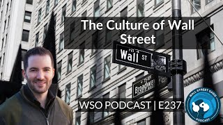 E237 The Culture of Wall Street from a former VP in Prime Brokerage at JP Morgan [upl. by Enneles614]