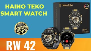 HainoTeko SmartWatch RW42 Unboxing In Malayalam  HainoTeko RW42  RW42 Limited Edition hainoteko [upl. by Glavin]