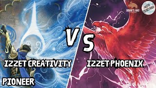 Izzet Creativity VS Izzet Phoenix MTG Pioneer [upl. by Hbahsur556]