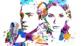 Photoshop Tutorial How to Create a Unique Paint Splatter Portrait [upl. by Bringhurst]