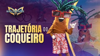 TRAJETÓRIA DO COQUEIRO  TEMPORADA 1  THE MASKED SINGER BRASIL [upl. by Freemon956]