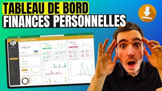 Excel  obtenez le tableau de bord PARFAIT pour gérer VOS FINANCES  complet simple et dynamique [upl. by Ennaoj]