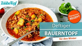 😍 😍 Leckerer Bauerntopf im Thermomix® Damit wird die ganze Familie satt  Thermomix® Rezept [upl. by Angele]