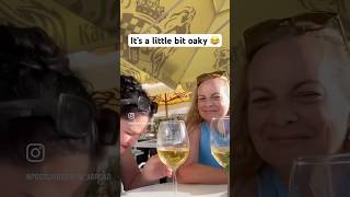 Tasting the local wine Grk in Korcula Croatia 🍷🇭🇷 travel travelshorts croatia [upl. by Dnomra]