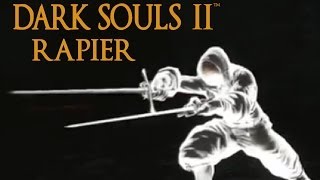 Dark Souls 2 Rapier Tutorial dual wielding w power stance [upl. by Ennovi]