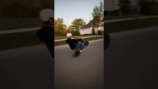 Wheeling a wheelie machine funny memes minibike electric [upl. by Yornoc]