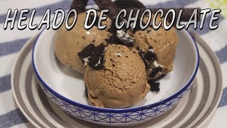 HELADO CREMOSO DE CHOCOLATE  Recetas veraniegas  Con la masa en las manos [upl. by Ys]