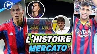 L’incroyable histoire du mercato du FC Barcelone [upl. by Ailito456]