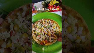 khakhra Pizza Chaat Recipe  Khakhra Pizza recipe at home🫓🍕😋 shorts food trending pizza foodie [upl. by Lati520]