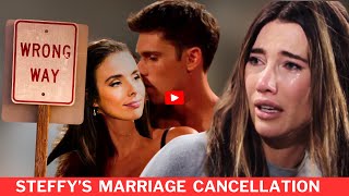 Marriage cancellation Marriage Threatquot Ivy amp Finn’s at Romance – Steffy’s Heartbreaking Newsquot [upl. by Nymrak887]