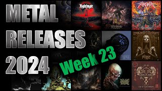 New Metal releases 2024 Week 23 June 3rd  9th [upl. by Gifford]