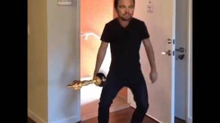 Leonardo Dicaprio  Oscar dance 480p [upl. by Dawna]