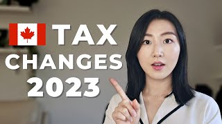 Important TAX CHANGES in CANADA for 2023  TFSA RRSP FHSA CPP [upl. by Rehotsirhc740]