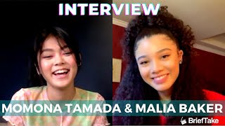 The BabySitters Club season 2 interview Momona Tamada amp Malia Baker reveal favourite moments [upl. by Kirsti]