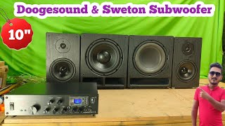 10 inch Subwoofer Doogesound amp Sweton [upl. by Bigg]