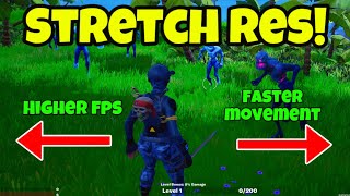 How to Get Stretch Resolution in Fortnite Best Method [upl. by Gertrudis]