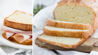 Easy Keto Bread with no crazy ingredients GLUTEN FREE TOO [upl. by Hayn]