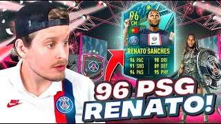 Renato but he has 5 skills 96 MOMENTS Renato Sanches Review FIFA 22 Ultimate Team [upl. by Enorahs]