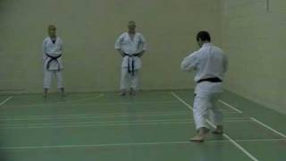 JKS Karate Kagawa sensei teaching Kanku Dai [upl. by Anyl875]