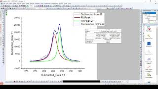 Deconvolution of Data in OriginLab [upl. by Roberta]