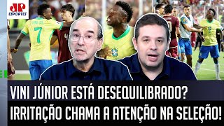 quotO Vinicius Júnior FICA XINGANDO RECLAMANDO DE TUDO Pra mim elequot OLHA esse DEBATE na Seleção [upl. by Aiuqram971]