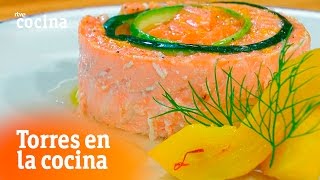 Terrina de salmón con calabacín  Torres en la Cocina  RTVE Cocina [upl. by Ellasal]