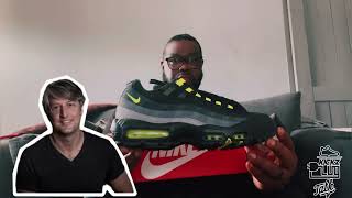 Nike Air Max 95 “ Black Neon” unboxing amp review W ForeverMyrick [upl. by Euqcaj]