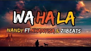 Nandy ft Khanyisa amp Ziibeats  Wahala Official Sub Lyrics [upl. by Engel]