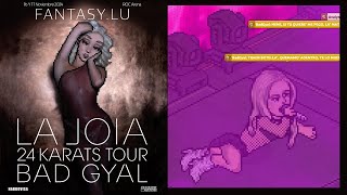 Bad Gyal  LA JOIA  24 Karats Tour Habbo Version  ROC Nation [upl. by Oderfodog398]